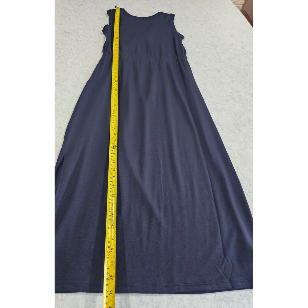 Lou & Grey Signature Soft Jersey Twist Dress, Tank, Maxi, Long, Size M - Picture 8 of 11